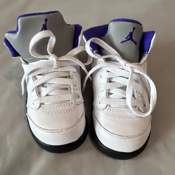 JORDAN 5 retro dark concord (TD) like new. 8c - Picture 2 of 6